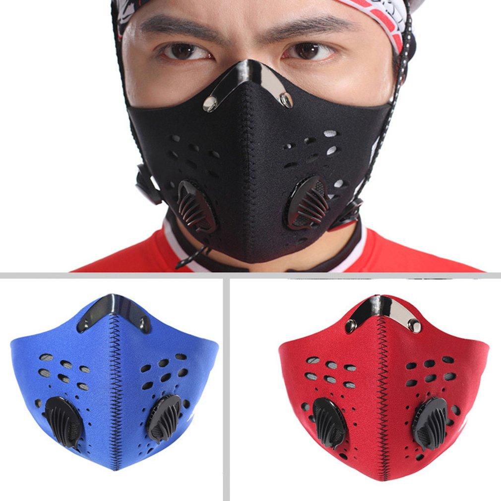 Mountain Road Bike Bicycle Half Face Masks Anti-Dust Cycling Face Mask Breathable Activated Carbon Cycling Running Bicycle Mask