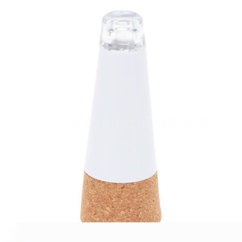 Cork Shaped Rechargeable USB LED Night Light Bottle Multicolor Cork Plug Wine Bottle Christmas lights 2PCS