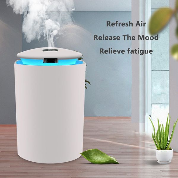 Humidifiers Ultrasonic Mini Air Humidifier 260ML Aroma Essential Oil Diffuser for Office Home Car USB Fogger Mist Maker with LED Night Lamp