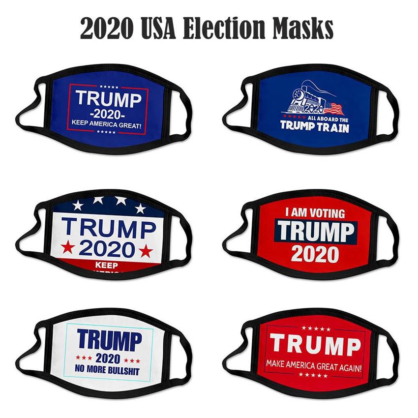 DHL Shipping 2020 Election Trump Cycling Cotton Mask Keep America Great Again Cosplay Biden Party Face Masks Anti Dust Pollution Mouth Cover