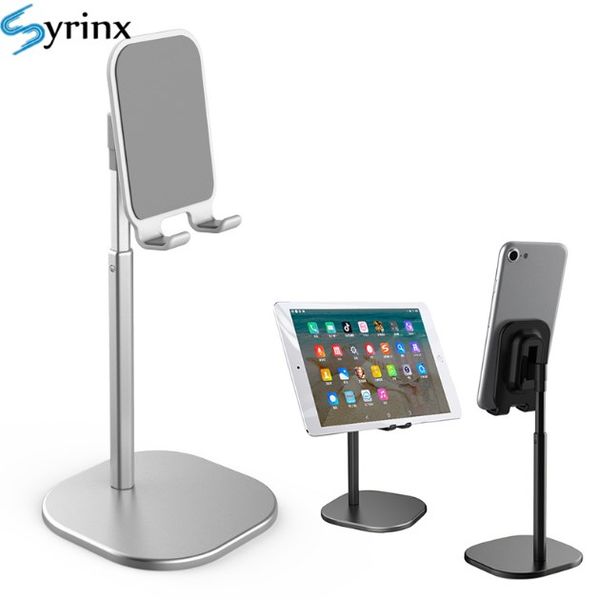 Extend Alumium Desktop Phone Holder Stand for Cell Mobile Live Desk Tablet Adjustable Mount Flexible Portable