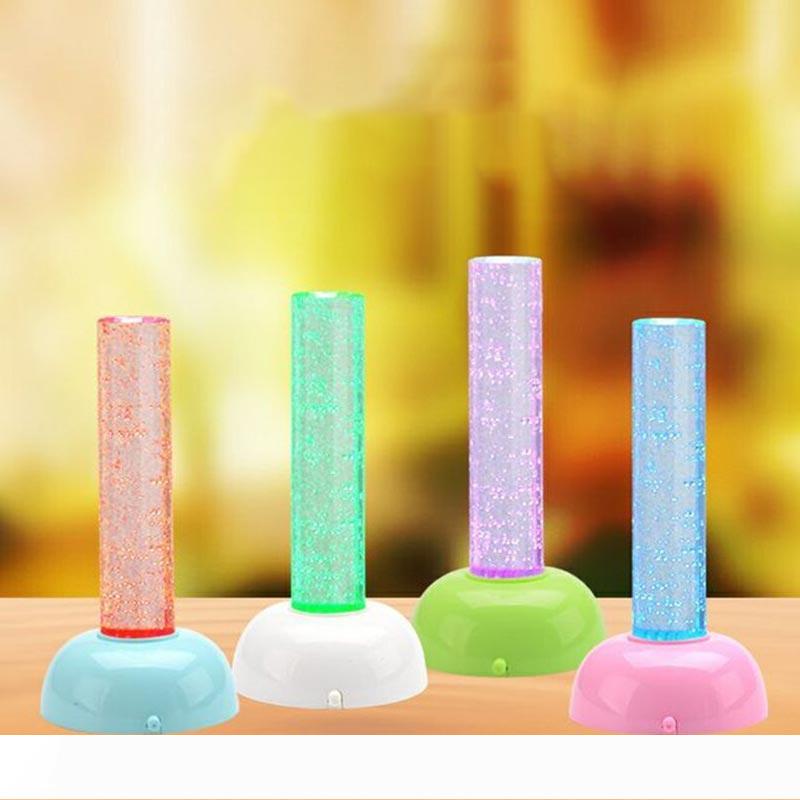 BRELONG LED flash crystal light mini light colorful decorative lights kids bedroom desk decoration bedside lamp 1 pcs