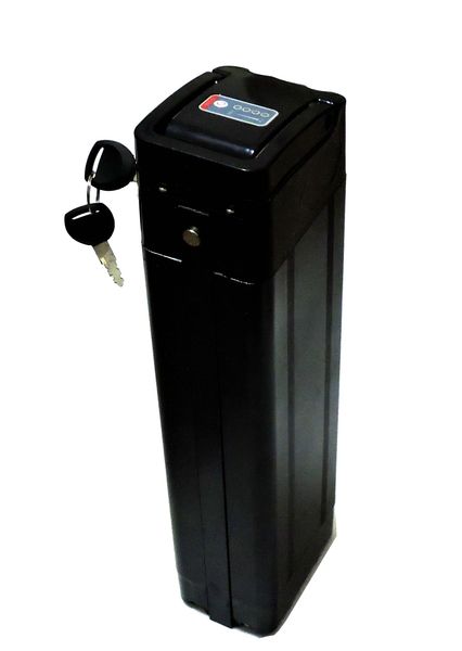 36V 10AH 250W 350W Electric Bicycle Battery 36 V Silver Fish With 42V 2A Charger Bike Top Discharge