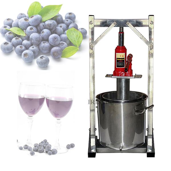 36L Manual juice pressing machine Home stainless steel juicer self-brewing grape wine pressing Manor Fruit ferment presser