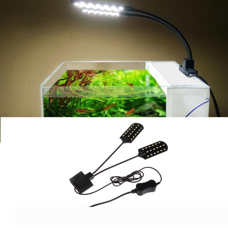 15W Fish Tank Lamps EU Plug Aquarium Plant Lights High Brightness Energy Saving
