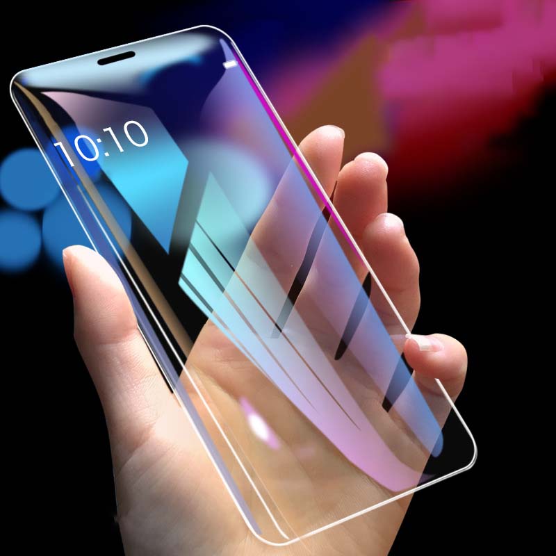 9D Tempered Glass for IPhone X-Xs XR XSMax 7P-8P 7-8 High Quality Anti-Scrath Front Screen Protector HD & Blu-ray Glass Film 2 Colors