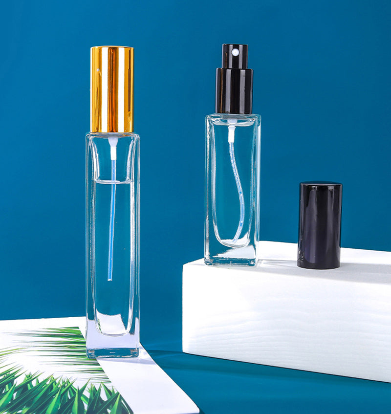 Portable Mini Perfume Bottle Glass Empty Cosmetics Bottled Toner Spray Bottles Nebulizer 5ml 10ml 20ml 30ml 50ml 100ml