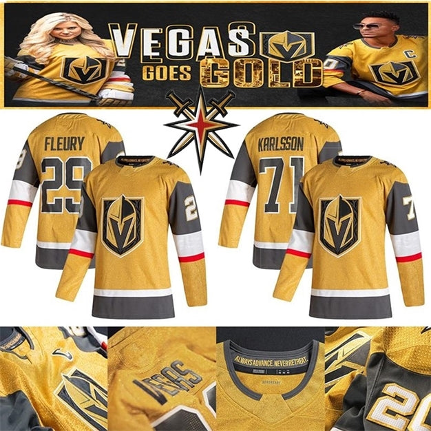 Youth 29 Marc-Andre Fleury 20-21 Vegas Golden Knights Third Jersey Robin Lehner Mark Stone Reilly Smith Marchessault Pacioretty Reaves Tuch