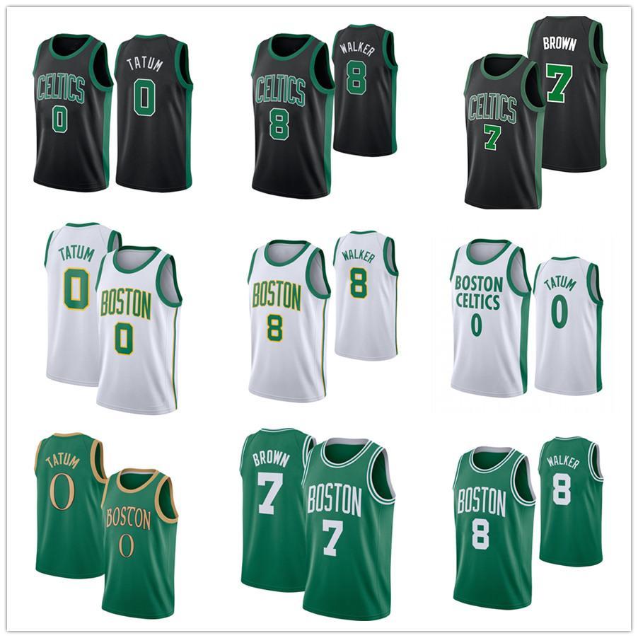 2021 Jayson Tatum Jaylen Brown Kemba Walker Tacko Fall Marcus Smart Theis Boston\rCeltics\rCustom Swingman City\rBasketball Jerseys