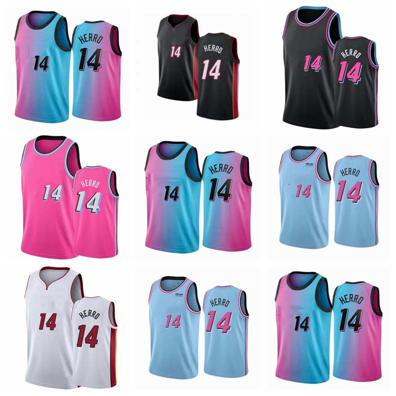 Tyler Herro\rMiami\rHeat\rjerseys Tyler Herro players basketball jersey;swingmen basketball jerseys