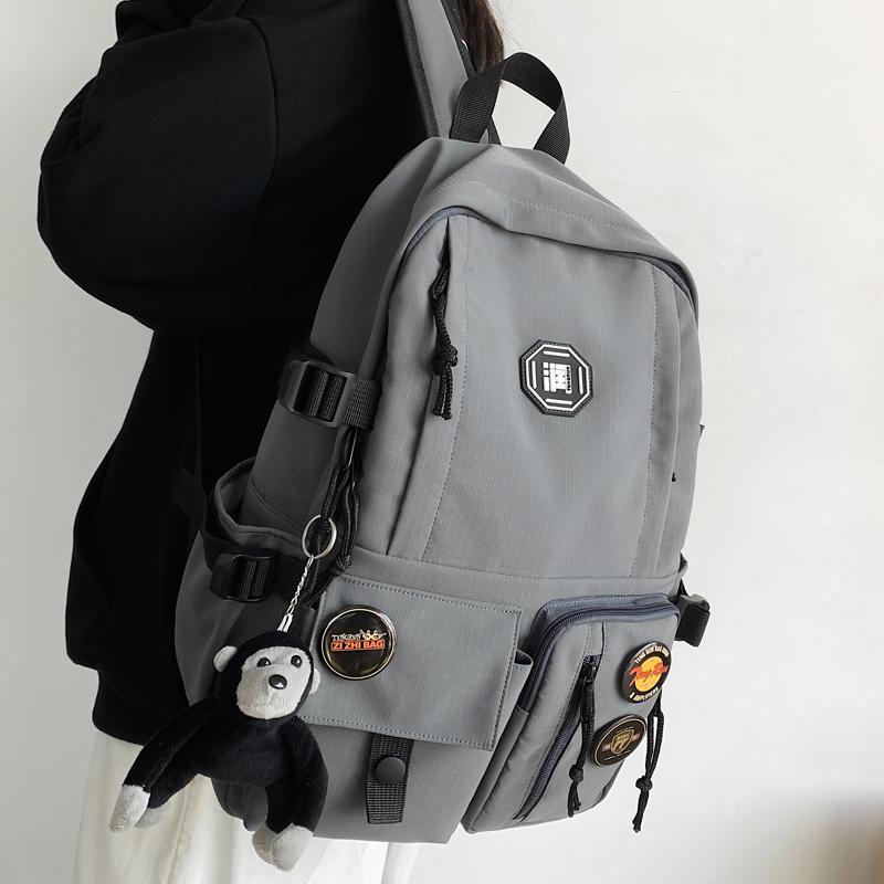 High Quality Women&#039;s Backpack Large Capacity Nylon School Bag For Teenage Girls Student Book Laptop Travel Rucksack Mochila