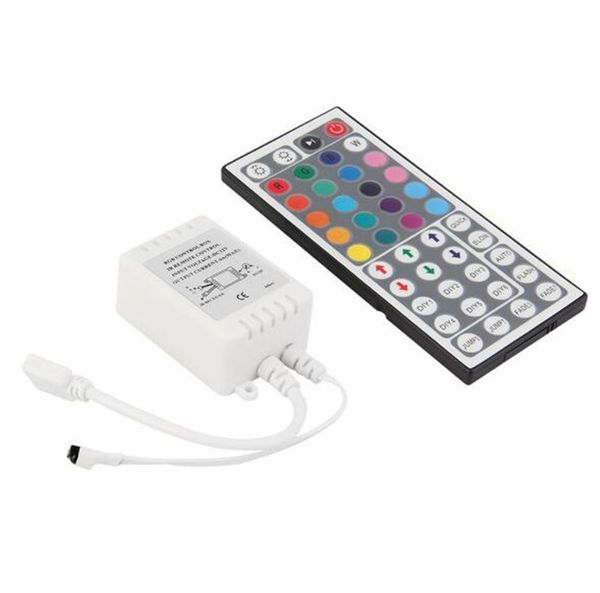 Led Controller 44 Keys LED RGB Lights Controllers IR Remote Dimmer DC12V 6A For RGB 3528 5050 LED Strip