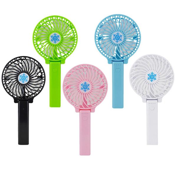 3Gadgets Portable Rechargeable USB Charging Cool Removable Rotating Handheld Mini Outdoor Fans Pocket Folding Fan Party Favor