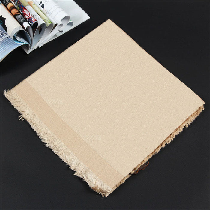 Classic fashion Scarf for Women wool silk cashmere Letter Scarf Shawl 18color Ladies Scarves Size 140x140cm without box