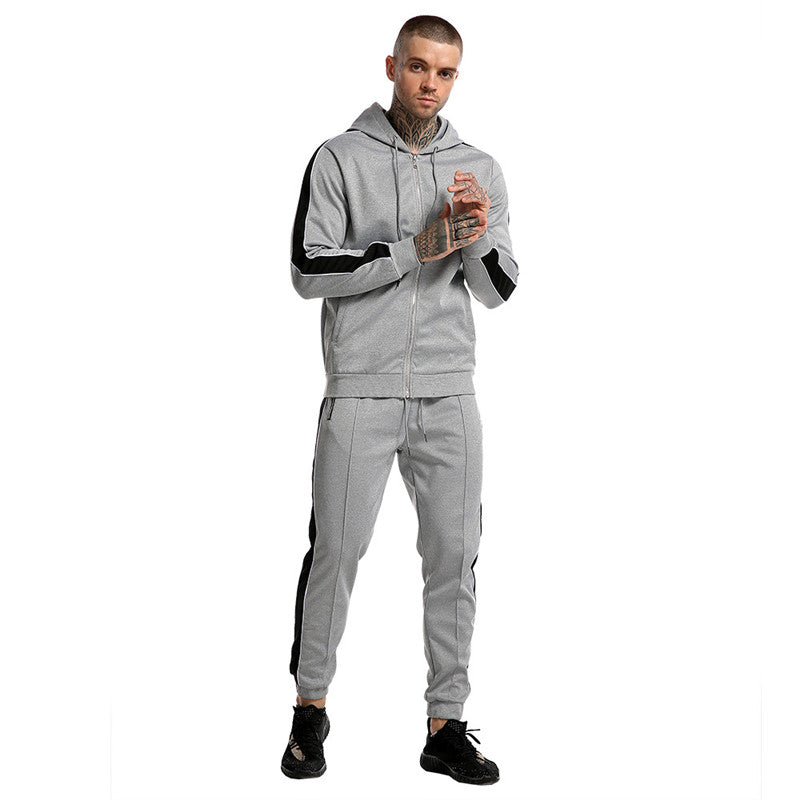 Two Pieces Set Tracksuit Men hoodie Sets Sportswear Hoodie+Pants Sport Suits Casual Sweatshirt And Sweatpants