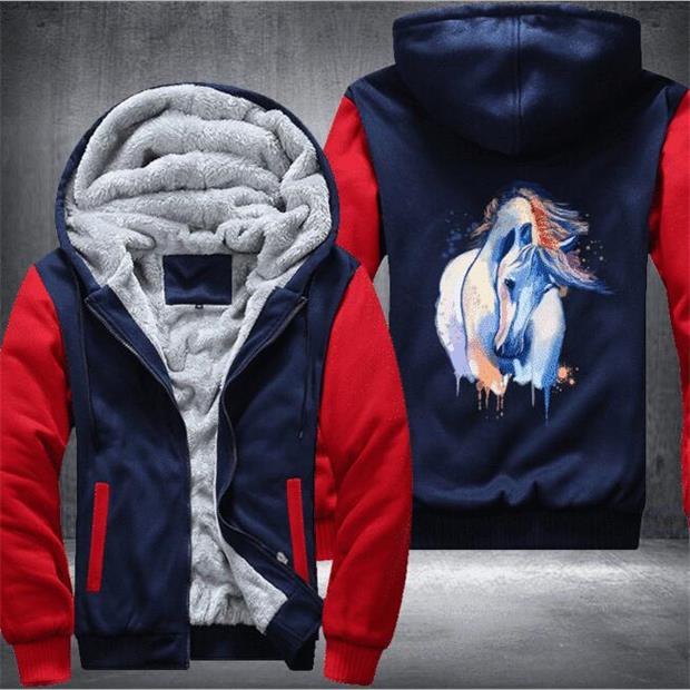Autumn and winter thickening hoodie men women sports motorcycle riding zipper sweater can be customized