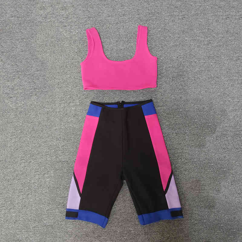 tracksuits Quality High Waist Set Women Seamless Fitness Running shorts Activewear Workout Yoga Pants Trainning Sports