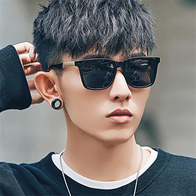 Sunglasses 2021 Fashion Black Men Brand Designer Women Eyeglasses Shades Mirror Goggles Anti-UV Driving Protection Eyewear