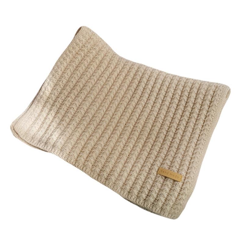 Scarves Women Chunky Crochet Knit Long Scarf Harajuku Solid Color Thick Warm Shawl Wrap