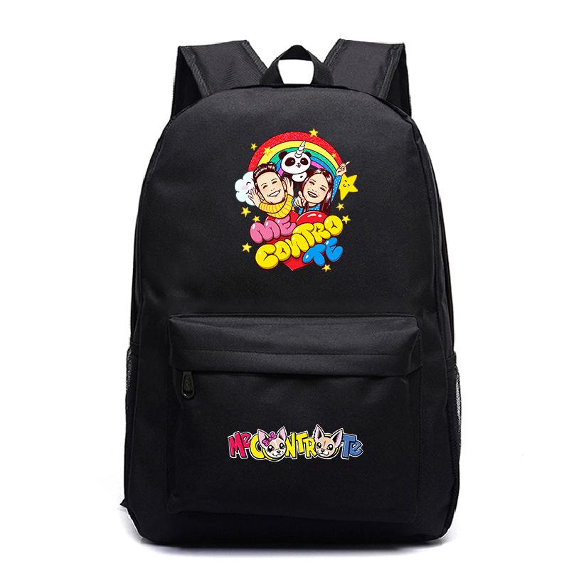 Backpack Me Contro Te Backpacks Boys Girl School Bag Bookbags Bagpack Casual Knapsack Men Women Travel Back Pack Beautiful Mochila