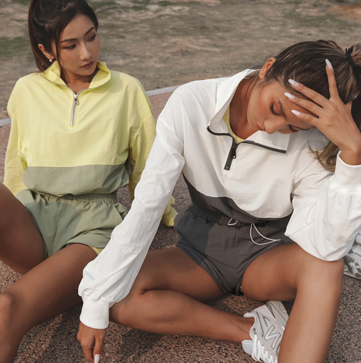 woman Tracksuits female Fitness 2 pcs t shirt shorts casual top Gym Leggings outdoor outfits Sportswear tracksuit in Clothing Sets teach wear sports