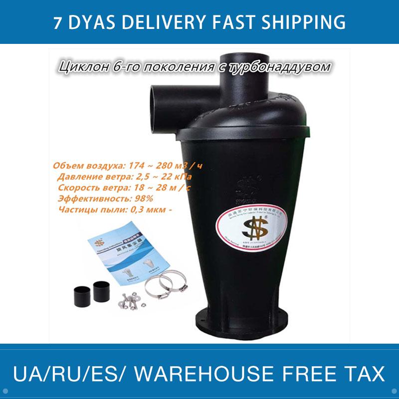 Vacuum Cleaners Cyclone (Sixth Generation Turbocharged Cyclone) 1 Piece Industrial And Household Bagless Dust Collector