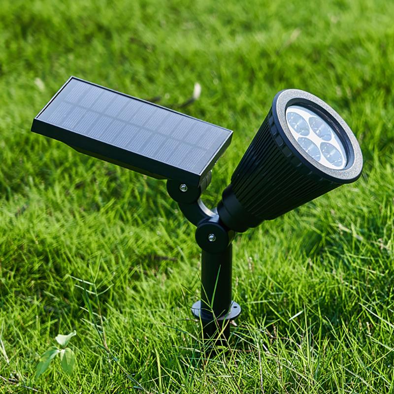 Lawn Lamps Solar Spotlight Plug-in Outdoor Waterproof Light Garden Landscape Lighting Grass Greening Tree