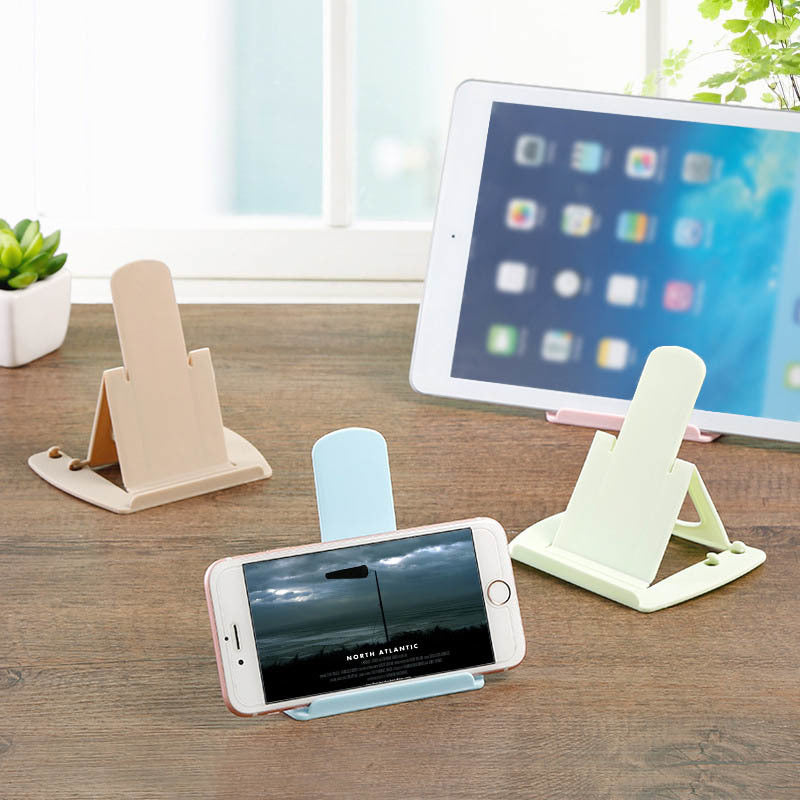 Smartphone Folded Holders Universal Portable Plastic Multi-Angle Cell Mobile Phone Holder Stand Phone Holder 1 PC
