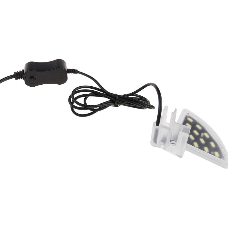 I 100-240V Led Clip-On Aquarium Lighting Lamp White Light T8WB