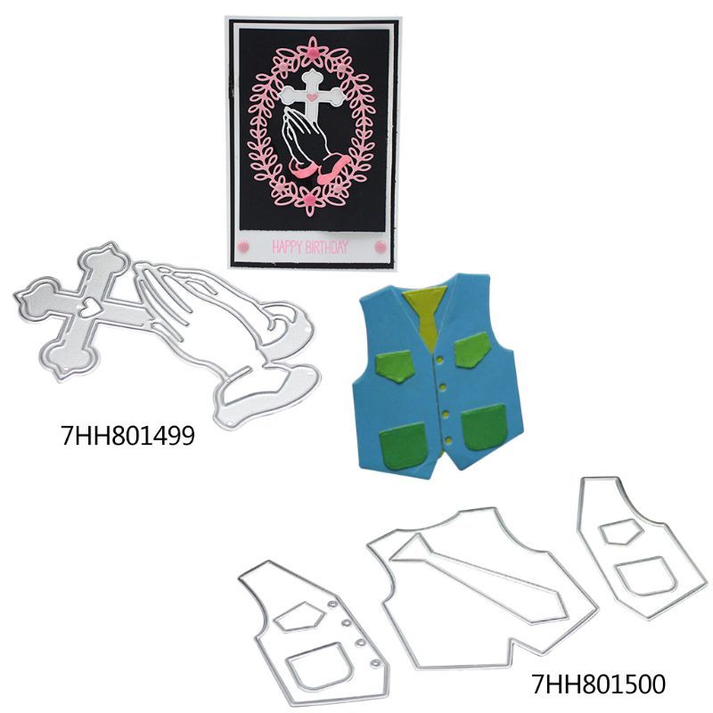 Tie Clothing Diy Stamping Stencil Diy Scrapbooking Embossing Paper Decor