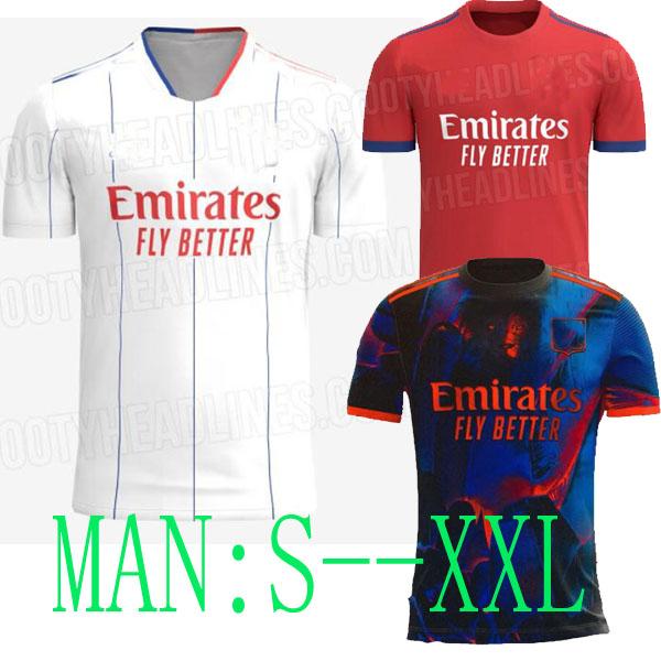 21 22 Maillot Lyon 2021 digital 4th Olympique Lyonnais Soccer JerseyS 2022 OL football shirts TRAORE MEMPHIS men kids kits equipment BRUNO G