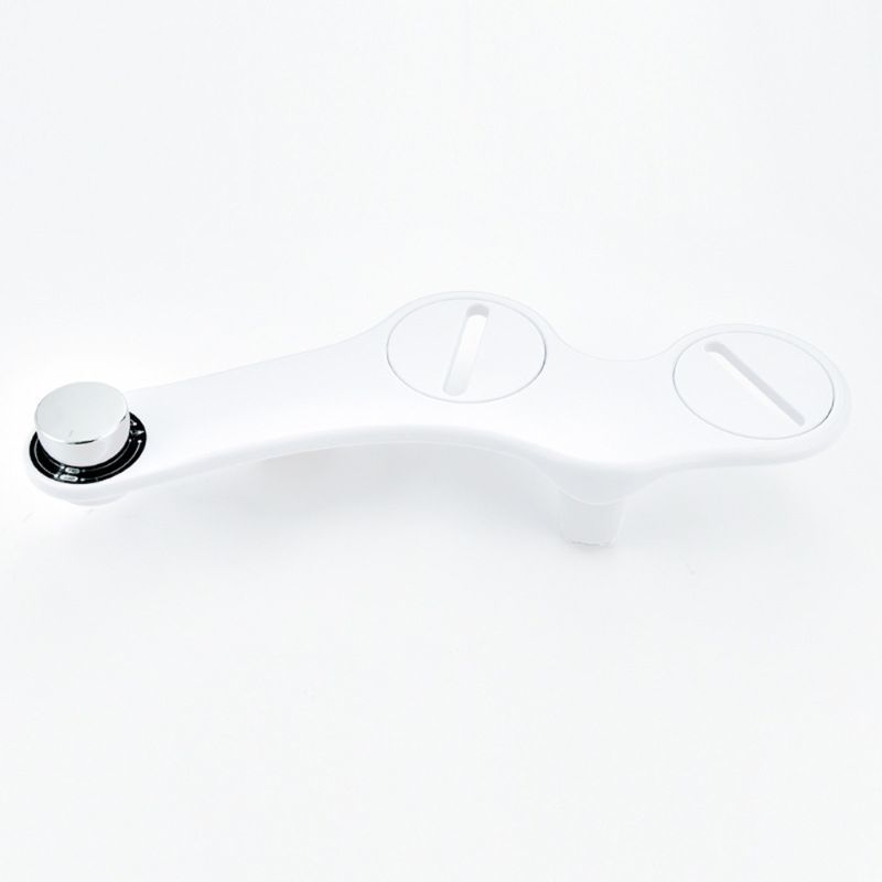 Frontal Behind Feminine Wash Dual Nozzle Bidet Sprayer Toilet Seat Attachment Non Electrical Personal Hygiene Fresh Water