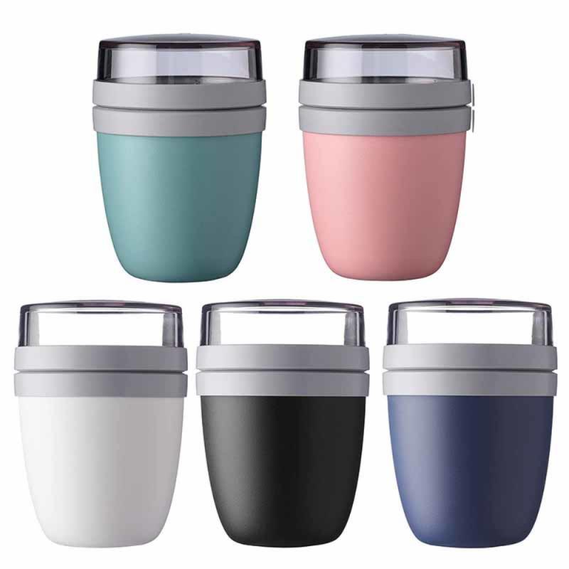 Portable Lunch Cup Box Lunch Breakfast Drink Porridge Cup Breathable Sealed Soup Cup For Kids Office Creative Soup Cans