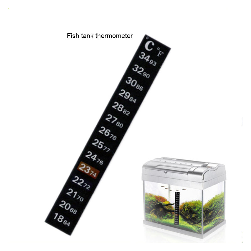 1-5PCS Fish Tank Fridge Thermometer Sticker Aquarium Stick-on Digital Measurement Stickers Temperature Control Tools Products