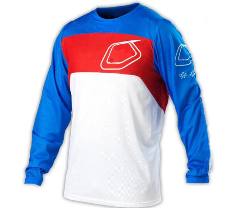 2021 motocross riding mountain bike top T-shirt long sleeve racing suit quick-drying can be customized