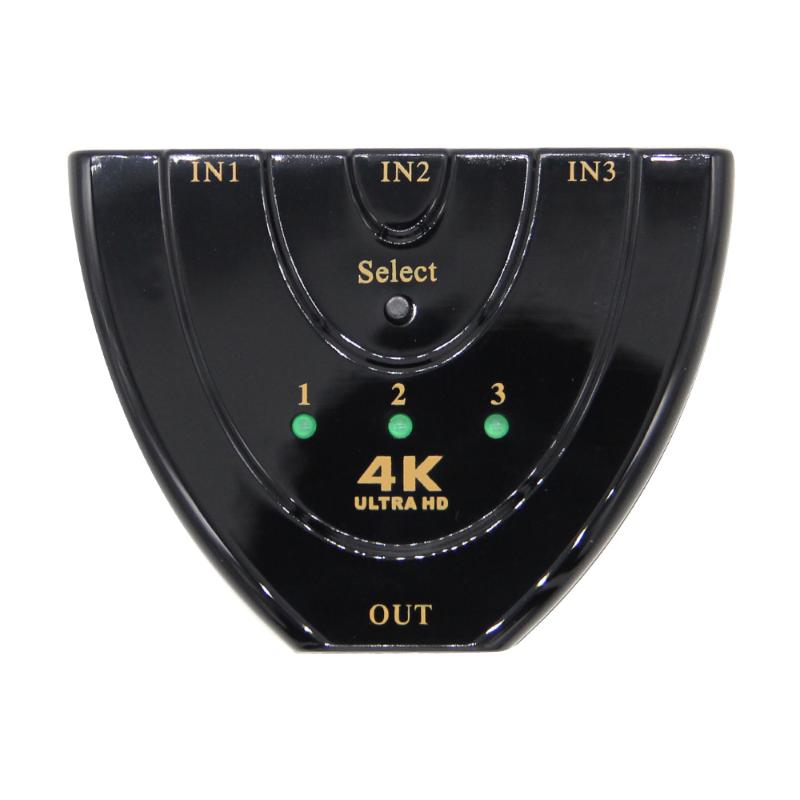 Mini 3 Port -compatible Switch 3x1 Video Switcher Input 1 Output Splitter H D M I For HDTV 1080P Audio Cables & Connectors
