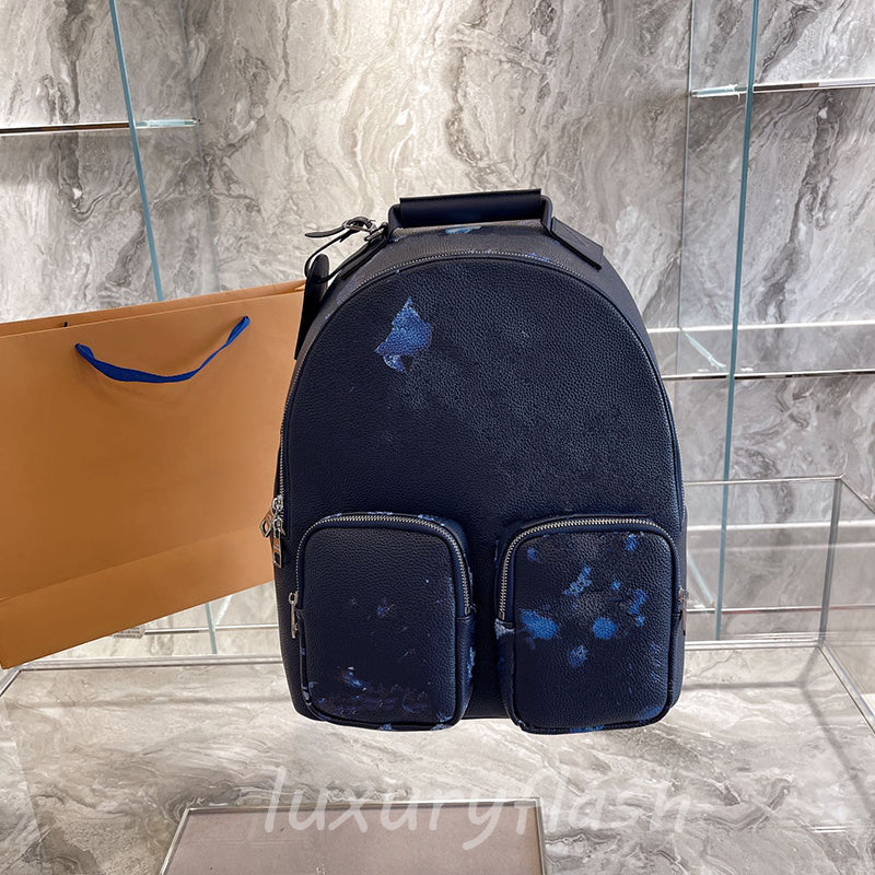 Men Backpack Latest Pocket Bag 2021 Fashion Backpacks Business Computer Luxurys Designer Women High Quality Classic Leather Purse Cool Boy