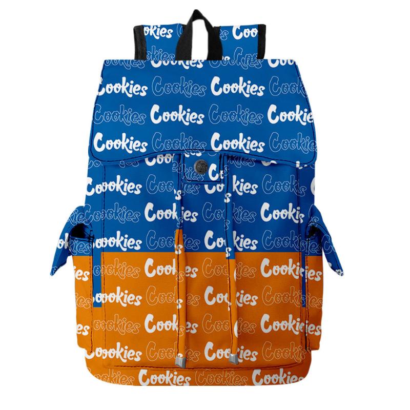 Men Women Cookies Travelling Hiking Mountaineering Backpack Large Drawstring Oxford Waterproof Bicycle Schoolbag