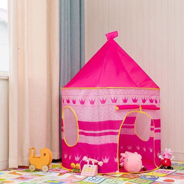 Baby indoor castle dollhouse children tent princess play house Shelters