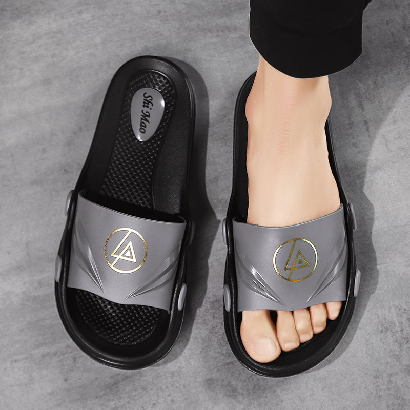 Youth Student Mens Slippers Slides Black Grey White Light Blue Designers flip flops Size 40-45 Code: 96-1953