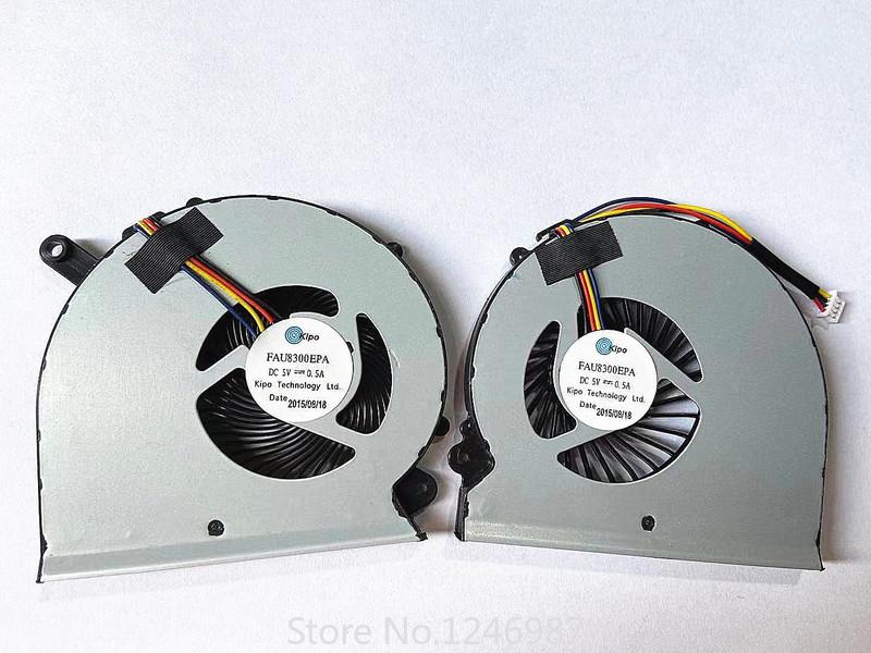 Laptop Cooling Pads Notebook CPU GPU Cooler Fan For Gigabyte Aero14 RP64 P64