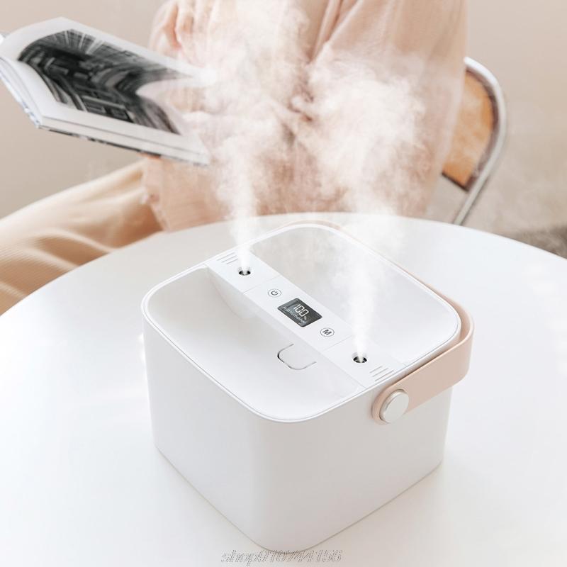Humidifiers Smart Wireless Timing Dual Jet Humidifier 2.5L Large Capacity Home Portable Multi-function Silent Atomizer M17 21 Dropship