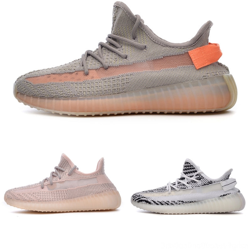 o8gQj Running Shoes 350 Mens Natural Asriel Carbon ash blue pearlKanye West 350 zebra cay shoe Fade Tail light Cinder vSneakers Women