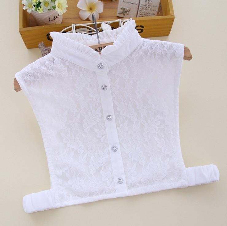 Chokers High Quality Fake Collar Necklace For Women Lapel False Detachable Neckalces Sweater Dress Accessories 2021