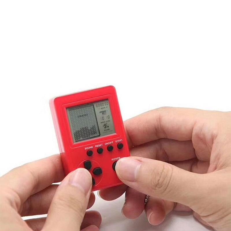 Portable Game Players Retro Classic Childhood Tetris Handheld LCD Electronic Games Toys Console Riddle Educational