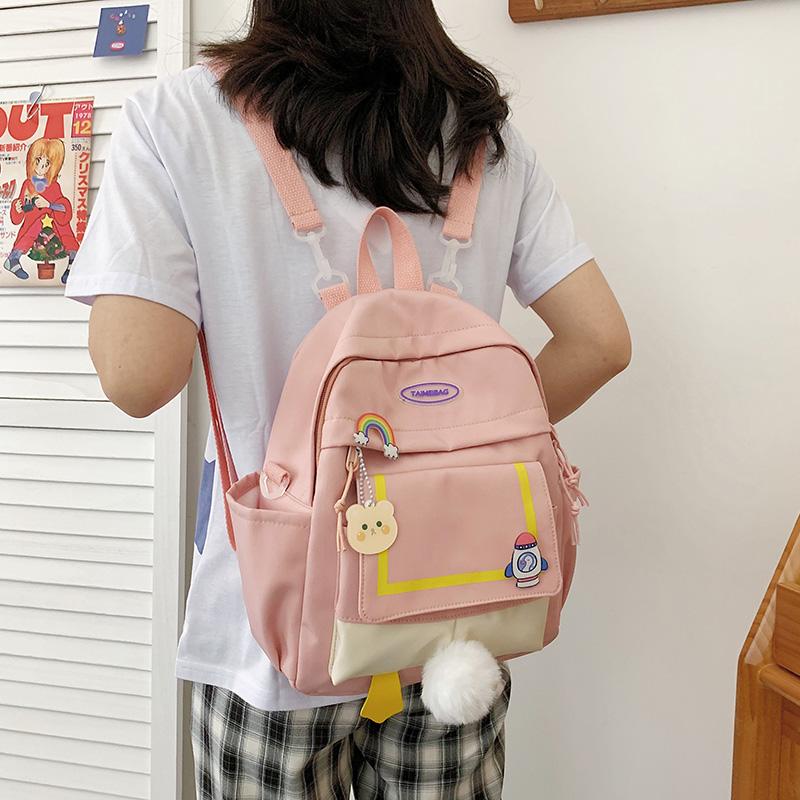 School Bags Cartoon Small Backpacks Bag Women Waterproof Cute For Teenage Girls Korean Summer Kawaii Mini Backpack 2021