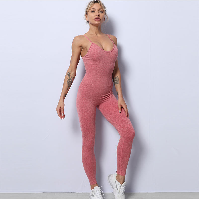 Jumpsuit Yoga Sportswear Tracksuits Fitness Gym Bra Leggings Workout set 2pcs outdoor outfits Sports align pant yoga wear active Clothing suit solid
