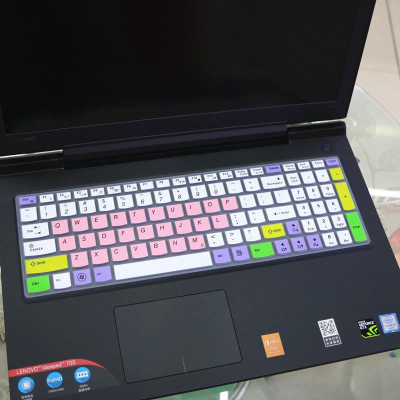 Keyboard Covers Silicone Laptop Cover Sticker For Lenovo Ideapad 700-15ISK 15.6 Inch Notebook Protector Film Skin Protective