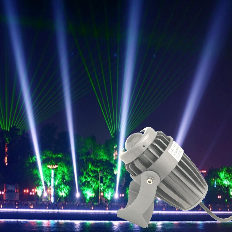 Lawn Lamps A Beam Light Spotlight Led 10w Ac85-265 Floodlight Outdoor Waterproof Pillars Exterior Laser Construction Lighting