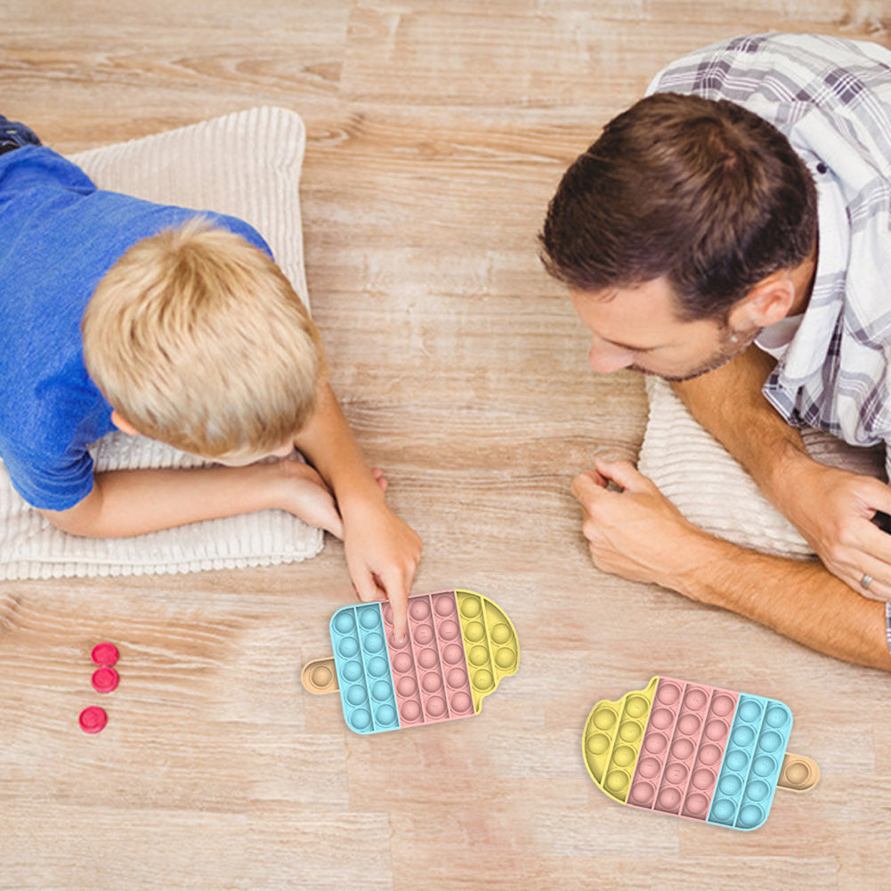 Toy Funny Slow Soft Kid Decompression Balls Children Adult Stress Reliever Fidget Squeeze Fun Ice Cream Push popIt Bubble